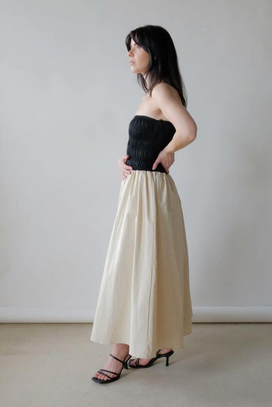  a. ren 롱 원피스 A. 렌 지젤 반도 미디 드레스 - OTHER BRANDS