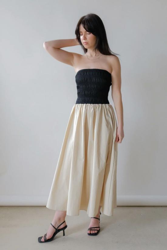  a. ren 롱 원피스 A. 렌 지젤 반도 미디 드레스 - OTHER BRANDS