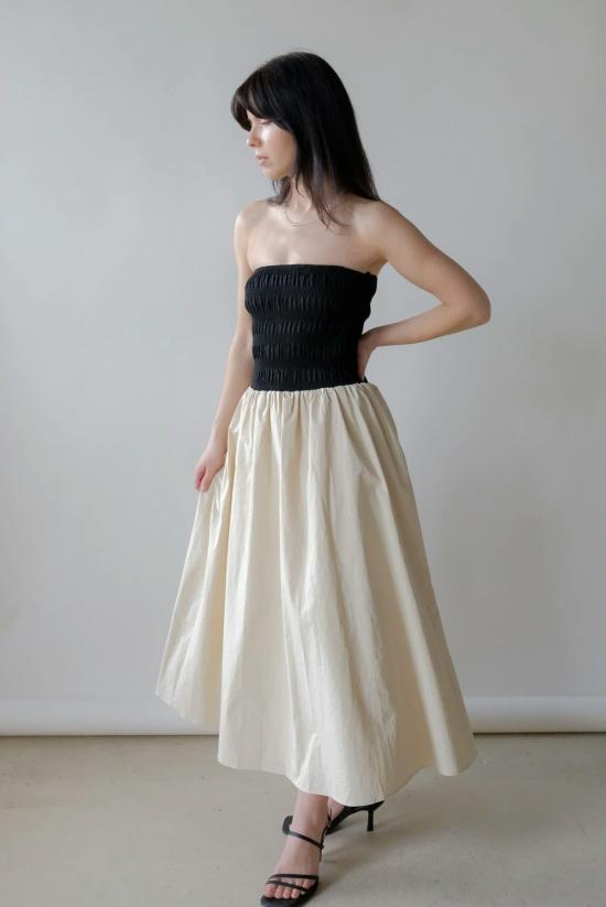  a. ren 롱 원피스 A. 렌 지젤 반도 미디 드레스 - OTHER BRANDS