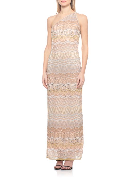 26SS 미소니 미디 원피스 DS26SG1G BK01H9SM9ZU Golden - MISSONI