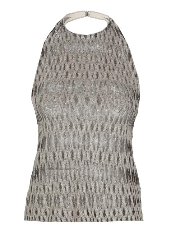 26SS 미소니 민소매 티셔츠 DS26SK01 BR014VS91RO Beige