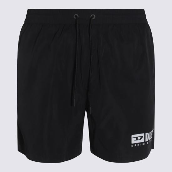  디젤 스윔팬츠 비치웨어 수영복 블랙