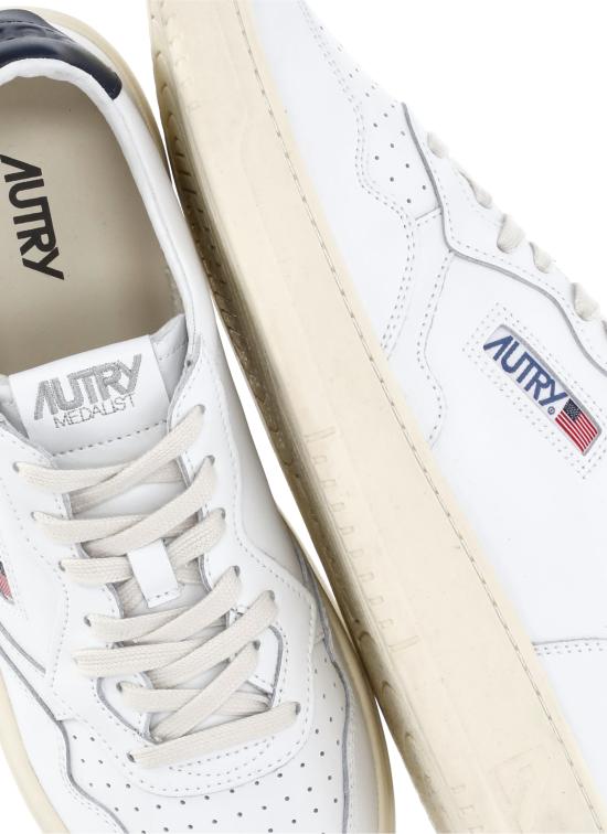 26SS 오트리 메달리스트 로우 스니커즈 AULM LL12WHT SPACE White - AUTRY