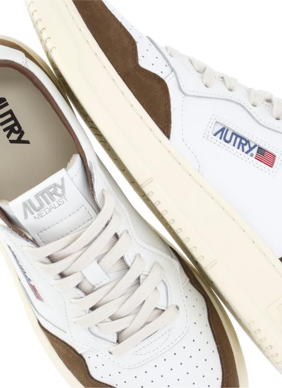 26SS 오트리 메달리스트 로우 스니커즈 AULM FT05WHT TUND White - AUTRY