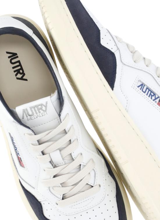 26SS 오트리 메달리스트 로우 스니커즈 AULM FT07WHT OCEAN White - AUTRY