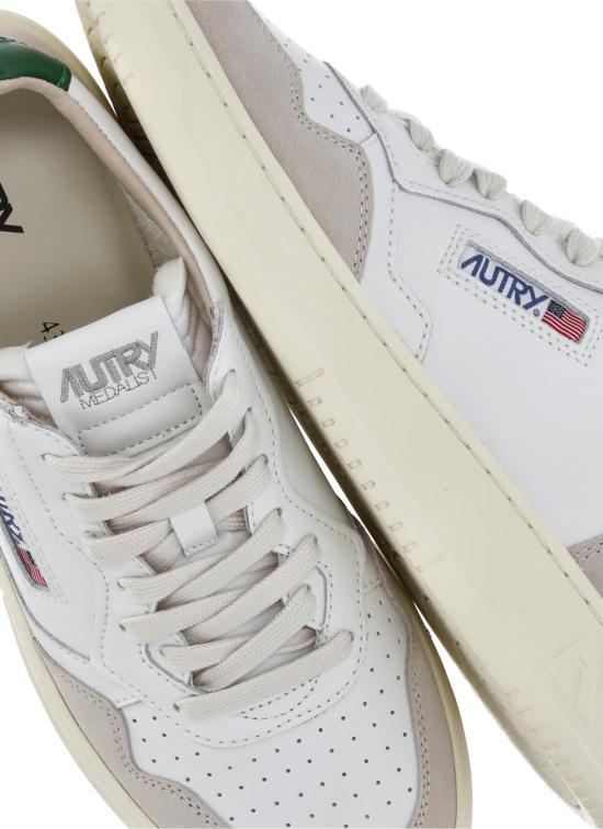 26SS 오트리 메달리스트 로우 스니커즈 AULM LS23WHT AMAZ White - AUTRY