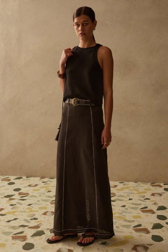  Sancia 롱 스커트 산시아 인디