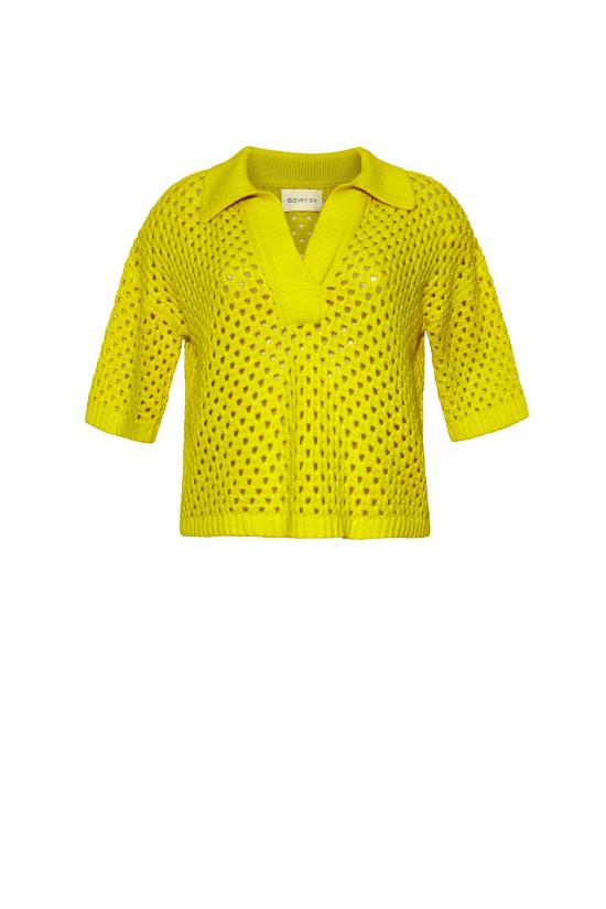  일레븐 식스 스웨터 니나 폴로 - ELEVEN SIX