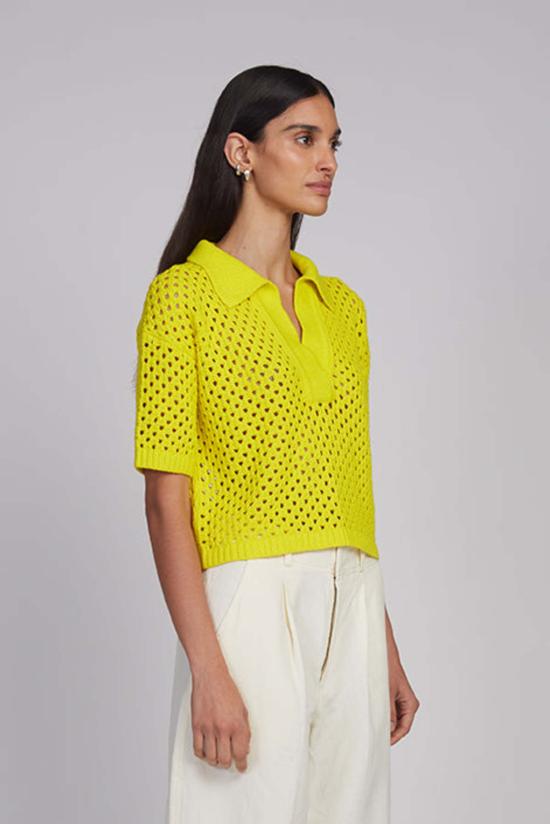  일레븐 식스 스웨터 니나 폴로 - ELEVEN SIX