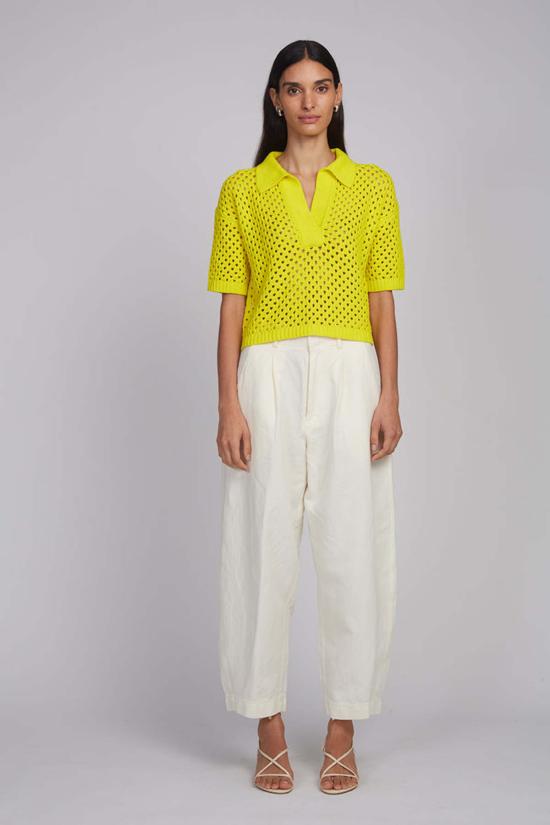  일레븐 식스 스웨터 니나 폴로 - ELEVEN SIX