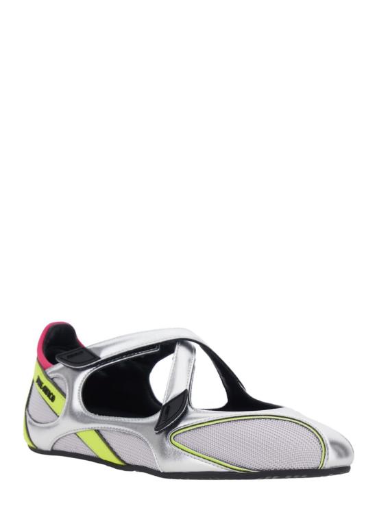  디 아티코 플랫 슈즈 아티코 플로어 01 발레 플랫 멀티컬러 - THE ATTICO