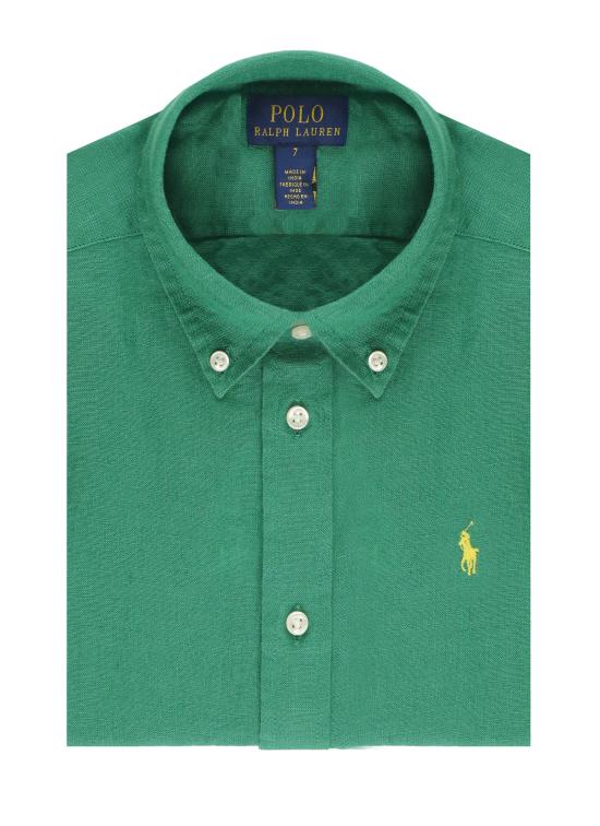 26SS [키즈] 랄프 로렌 셔츠 967600 501 Green