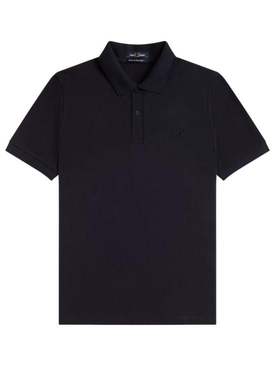  프레드페리 폴로 티셔츠 프레드 페리 로고 폴로 셔츠 블루