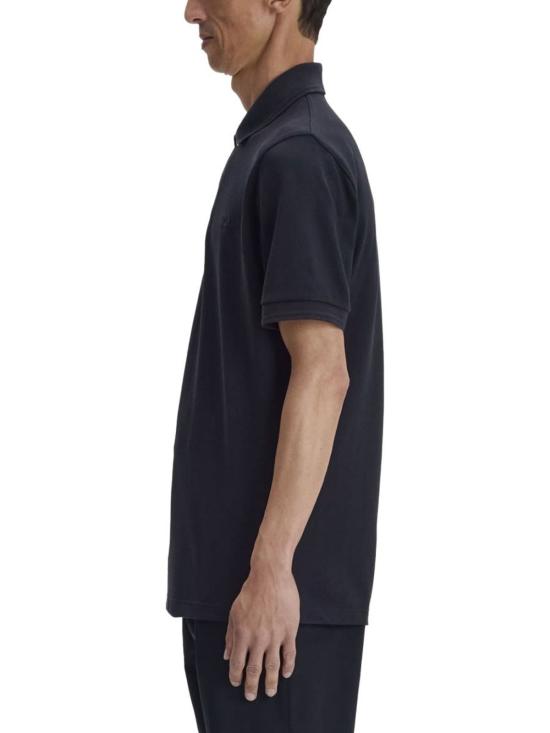  프레드페리 폴로 티셔츠 프레드 페리 로고 폴로 셔츠 블루 - FRED PERRY