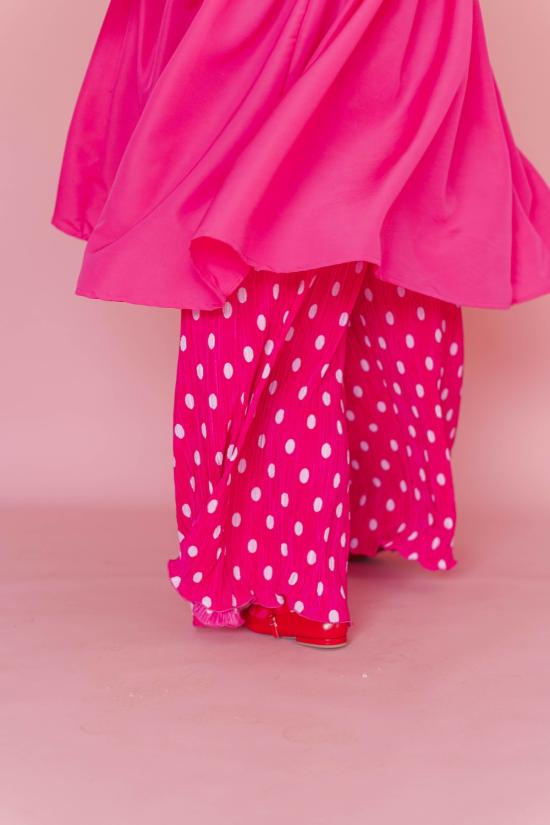  네틀 스튜디오스 숏 원피스 네틀 스튜디오 미니 버섯 드레스 핫핑크 - NETTLE STUDIOS