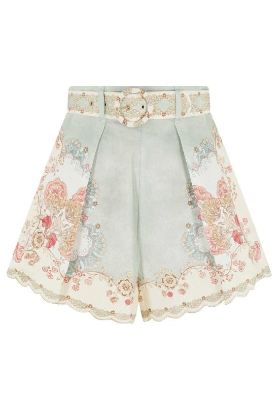  짐머만 숏팬츠 지머만 데이라이트 턱  민트 그린