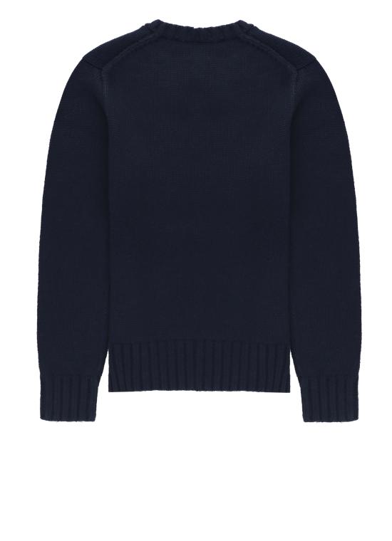 26SS [키즈] 랄프 로렌 캐시미어 니트 668285 001 Blue - RALPH LAUREN