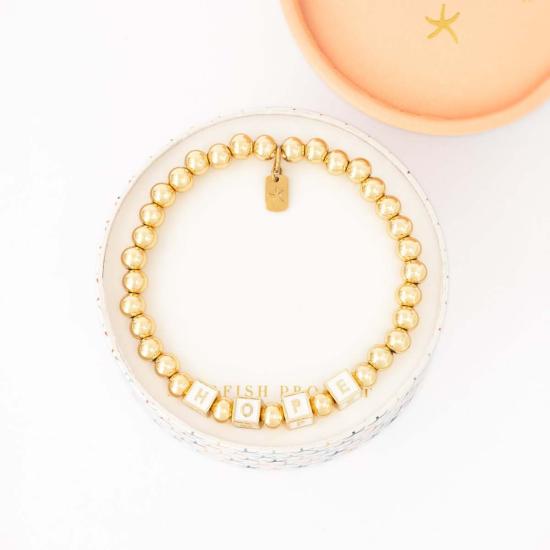  스타피쉬 프로젝트 팔찌 불가사리 프로젝트: 희망을 주고 희망을 착용하세요 비즈 - STARFISH PROJECT