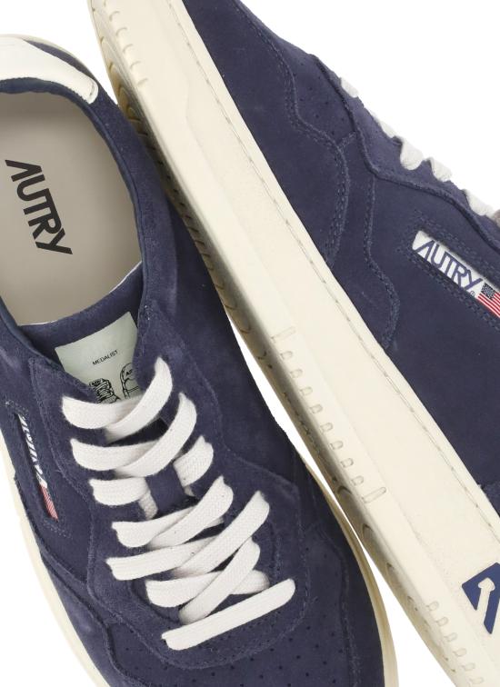 26SS 오트리 메달리스트 로우 스니커즈 AULM UH11SPBLUE WHT Blue - AUTRY