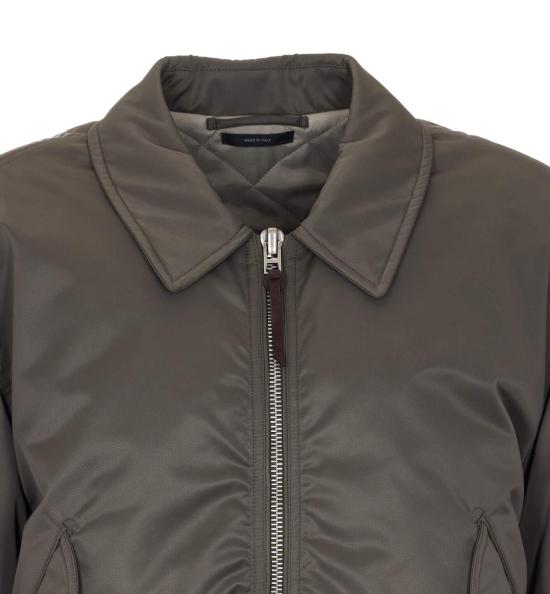  톰포드 봄버 자켓 톰 포드 테크니컬 봄버 재킷 그린 - TOMFORD