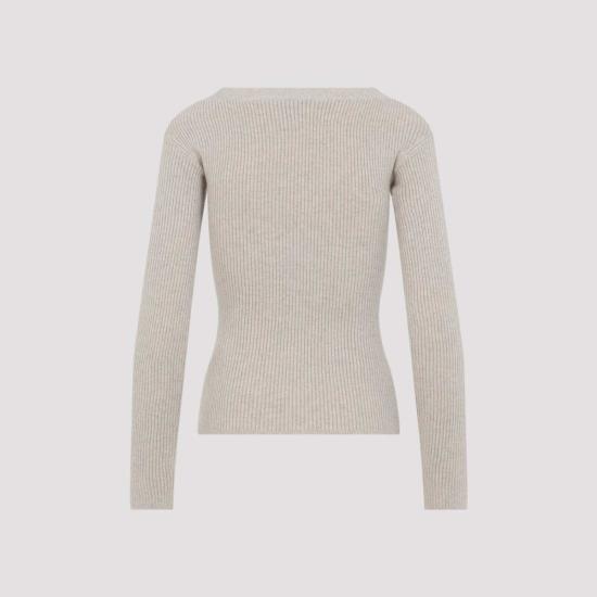  막스마라 가디건 Max Mara Gioiosa 카디건 세이블 멜란지 - MAX MARA