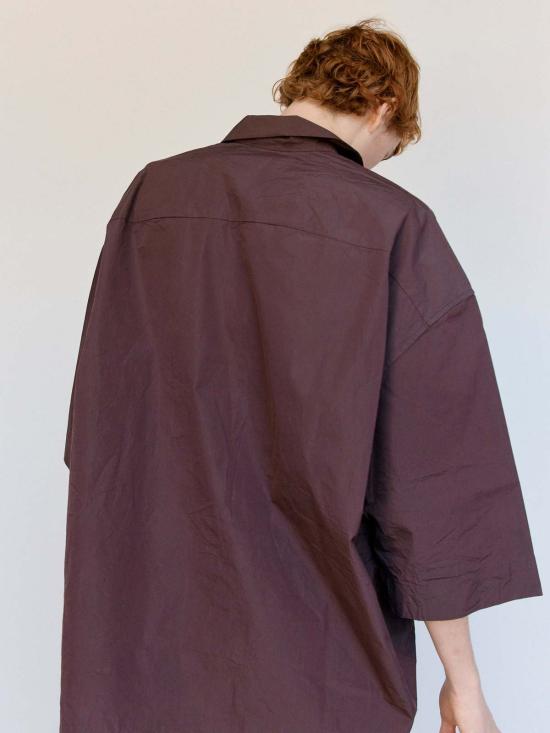  케이시 케이시 폴로 티셔츠 와인 태프 코트 랄프 셔츠 - CASEY CASEY