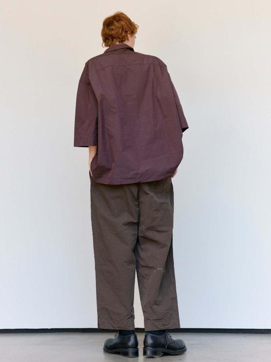  케이시 케이시 폴로 티셔츠 와인 태프 코트 랄프 셔츠 - CASEY CASEY