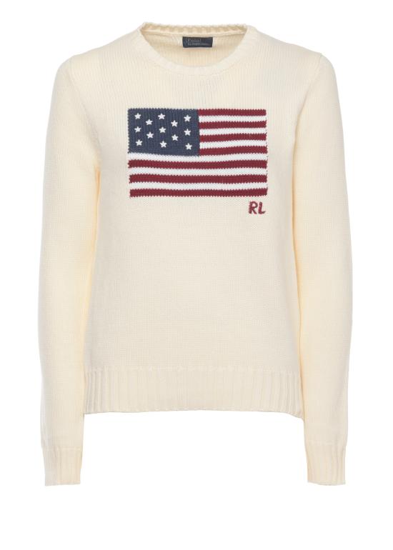 26SS 랄프 로렌 스웨터 211896939 002 White