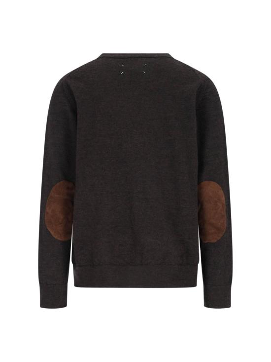  마르지엘라 가디건 메종  울  브라운 - MAISON MARGIELA