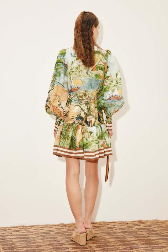  알레메 숏 원피스 Alemais Toucan 탱고 미니 드레스 - ALEMAIS