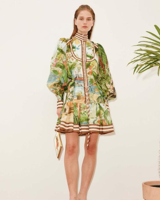  알레메 숏 원피스 Alemais Toucan 탱고 미니 드레스