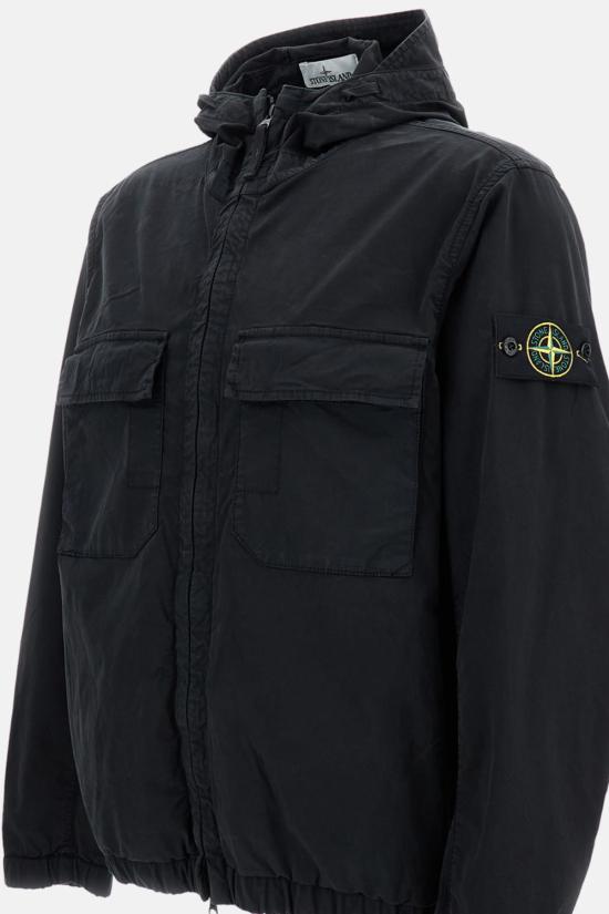  스톤 아일랜드 자켓 후드 재킷 그레이 - STONE ISLAND