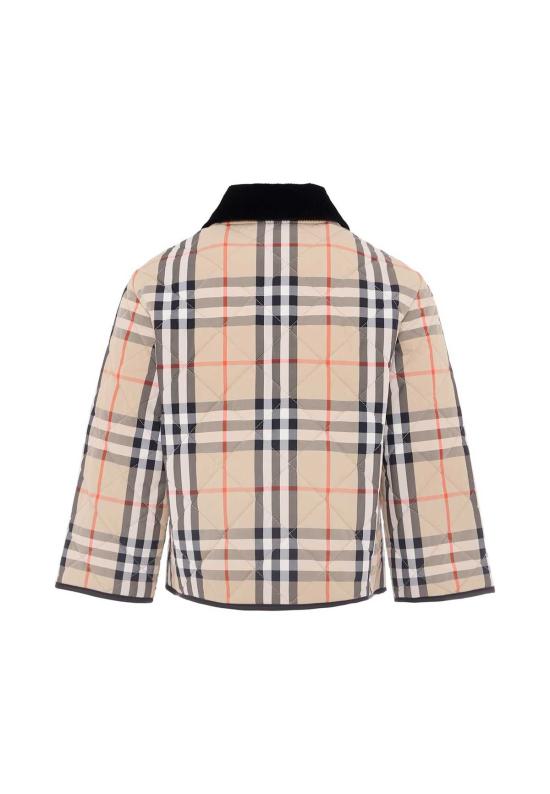  [키즈] 버버리 자켓 아동용 빈티지 체크 재킷 베이지색 - BURBERRY