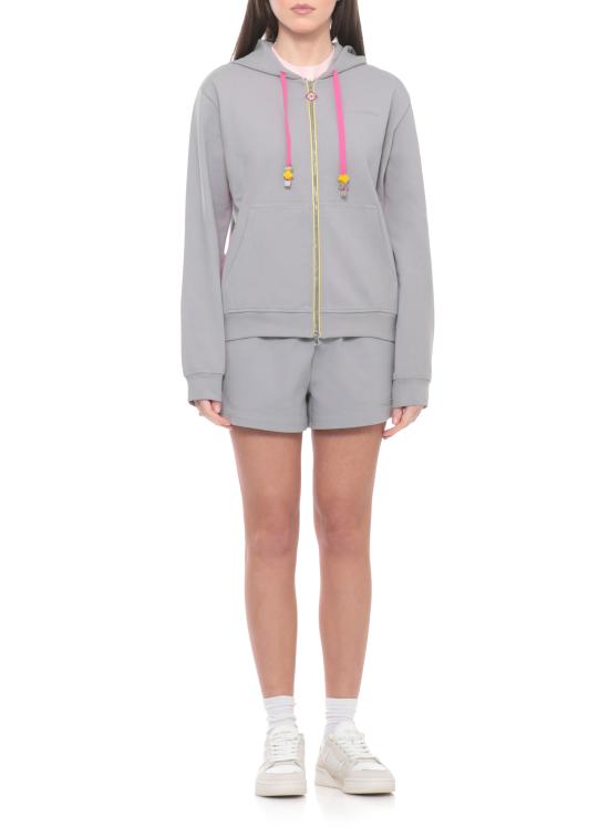 26SS 카사블랑카 스웨터 WSP26JTP47101 HEAVY PUNTO INTERLOCK Grey - CASABLANCA