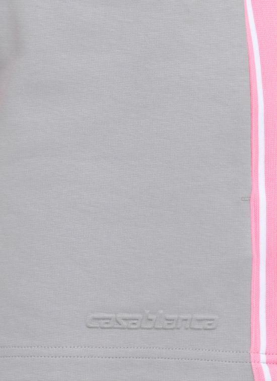 26SS 카사블랑카 숏팬츠 WSP26JTR33901 HEAVY PUNTO INTERLOCK Grey - CASABLANCA