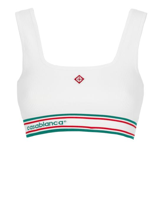 26SS 카사블랑카 민소매 티셔츠 WSP26ACT02601 SEAMLESS White