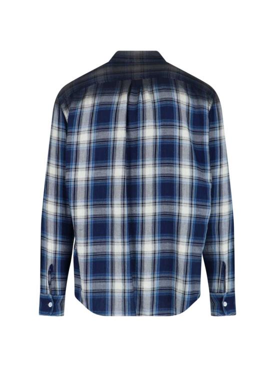  디스퀘어드2 긴팔 셔츠 Dsquared2 체크  블루 - DSQUARED2