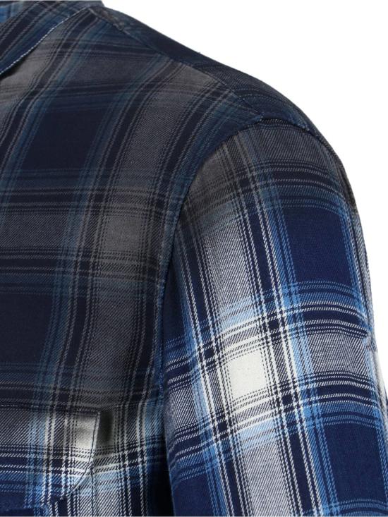  디스퀘어드2 긴팔 셔츠 Dsquared2 체크  블루 - DSQUARED2