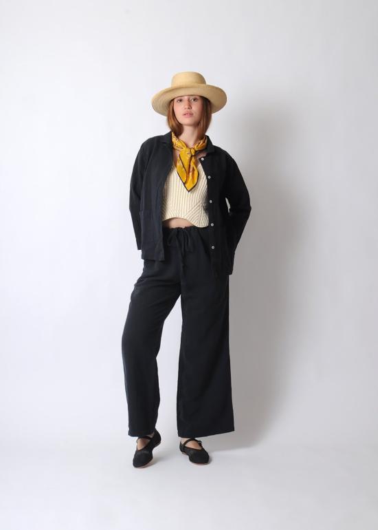  Conifer 스트레이트 팬츠 코니퍼 라운지  페이디드 블랙 - OTHER BRANDS