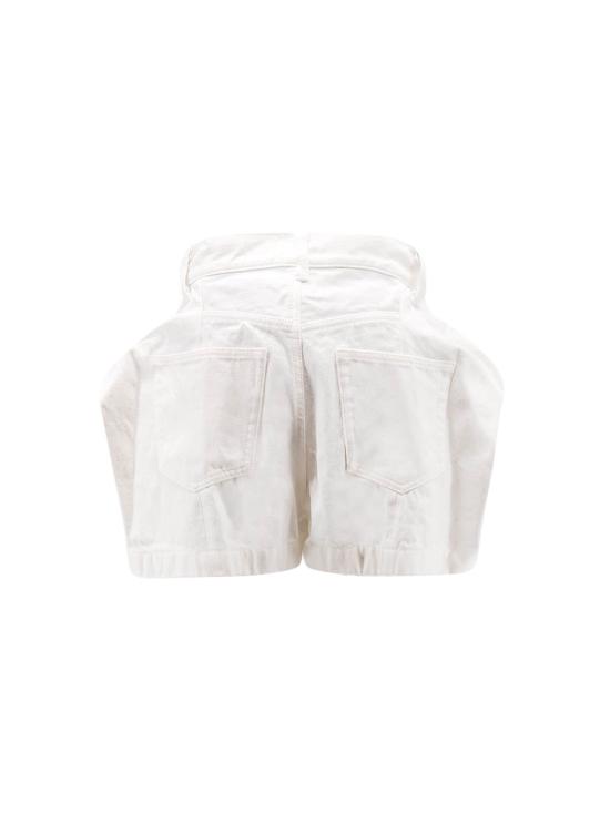  사카이 숏팬츠 코튼 쇼츠 베이지 - SACAI