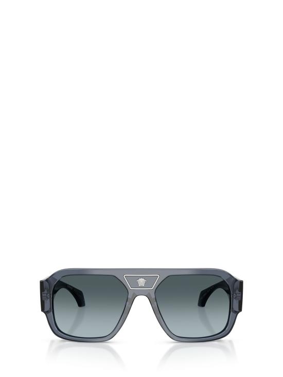 26FW 베르사체 선글라스 VE4508U 5538V1 TRANSPARENT DARK BLUE