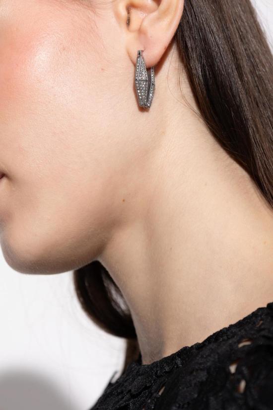  지미추 이어링 크리스탈 귀걸이 - JIMMY CHOO