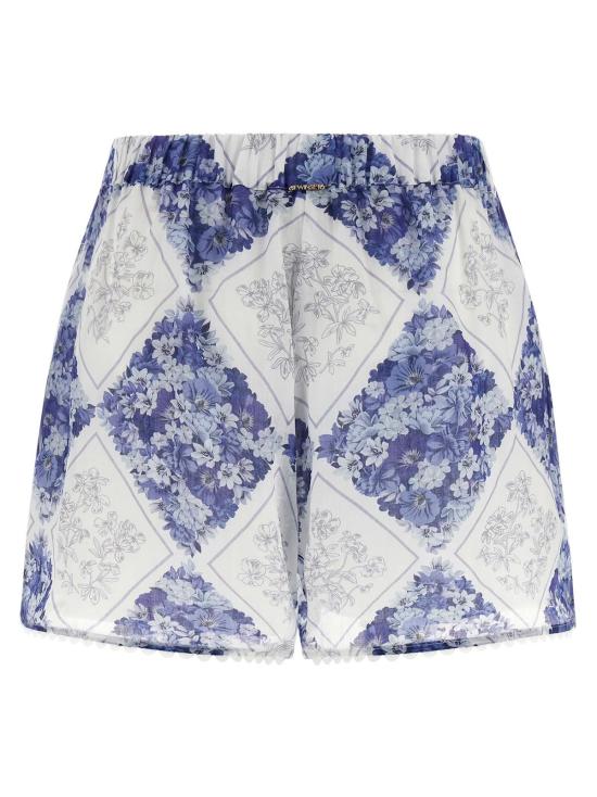  트윈셋 숏팬츠 라미 반바지 멀티컬러 - TWINSET