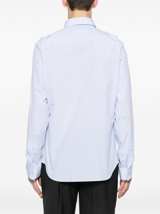  구찌 긴팔 셔츠 스트라이프 코튼 셔츠 - GUCCI