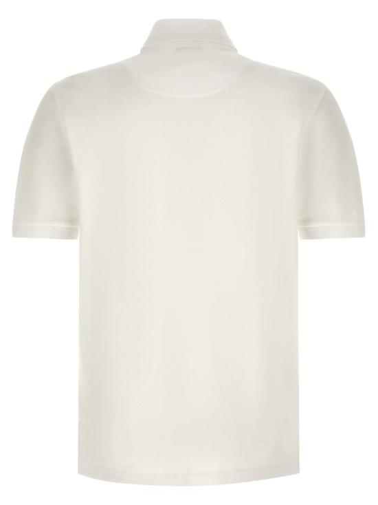 에트로 폴로 티셔츠 Etro Pegaso 폴로 셔츠 화이트 - ETRO