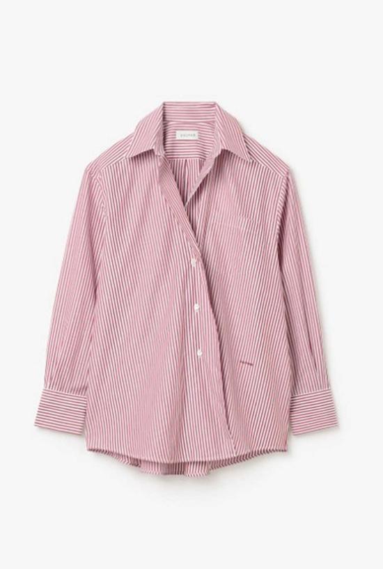  House of Dagmar 블라우스 하우스 오브 다그마 비대칭 셔츠 탑 - OTHER BRANDS