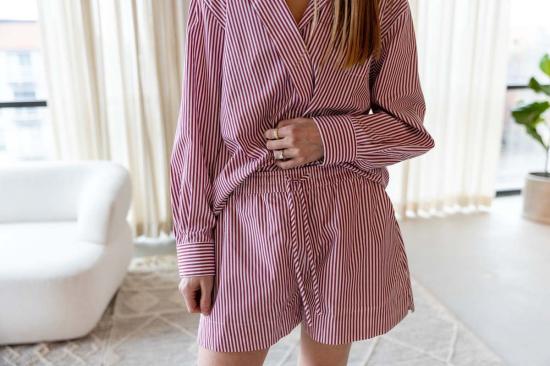  House of Dagmar 블라우스 하우스 오브 다그마 비대칭 셔츠 탑 - OTHER BRANDS