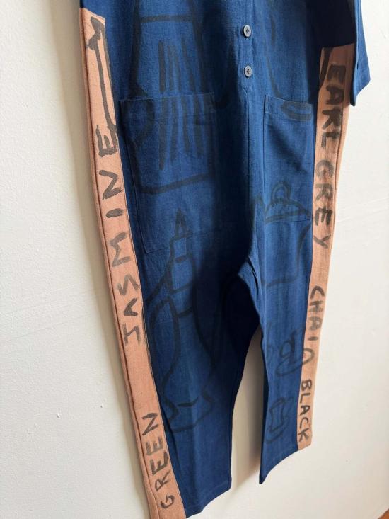  Happy French Gang 점프수트 해피 프렌치 갱 #110 핸드페인팅 - OTHER BRANDS