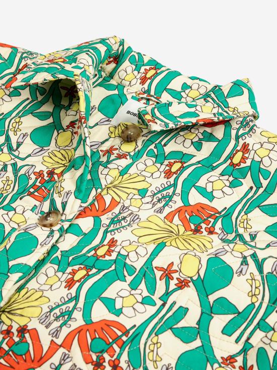  보보쇼즈 봄버 자켓 보보 초세스 퀼팅 재킷 허벌리스트 패턴 재킷 - BOBO CHOSES