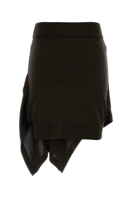  르메르 스커트 버튼  다크 카카오 - LEMAIRE